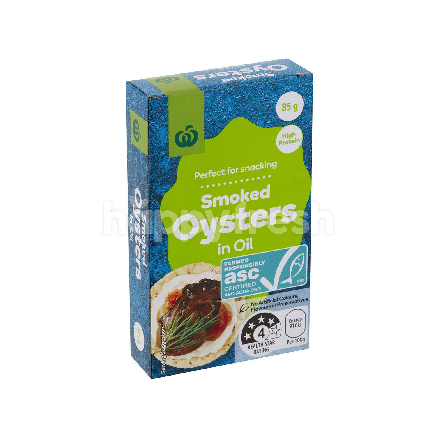 Beli Woolworths Smoked Oyster In Oil dari Village Grocer HappyFresh
