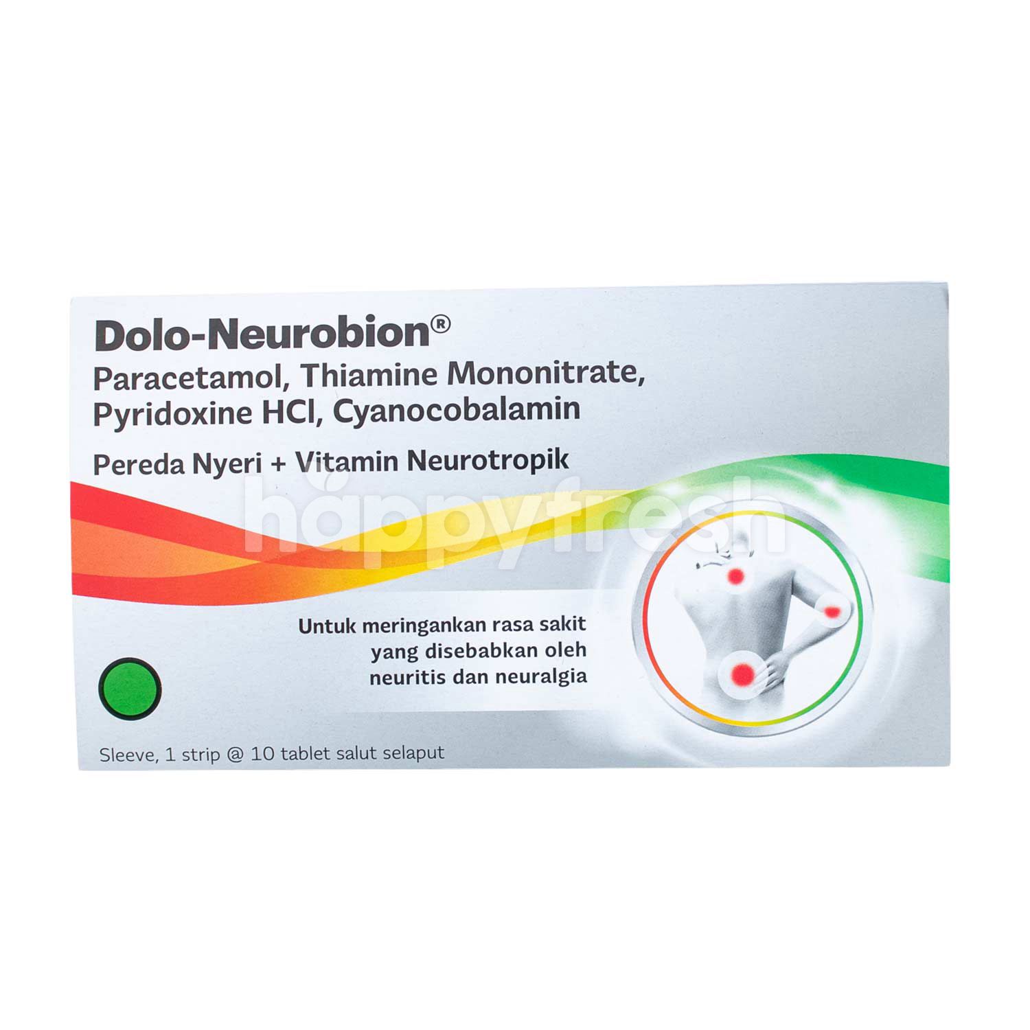 Jual Dolo-Neurobion Pain Relieve + Neurotropic Vitamin di Grand Lucky - Hap...