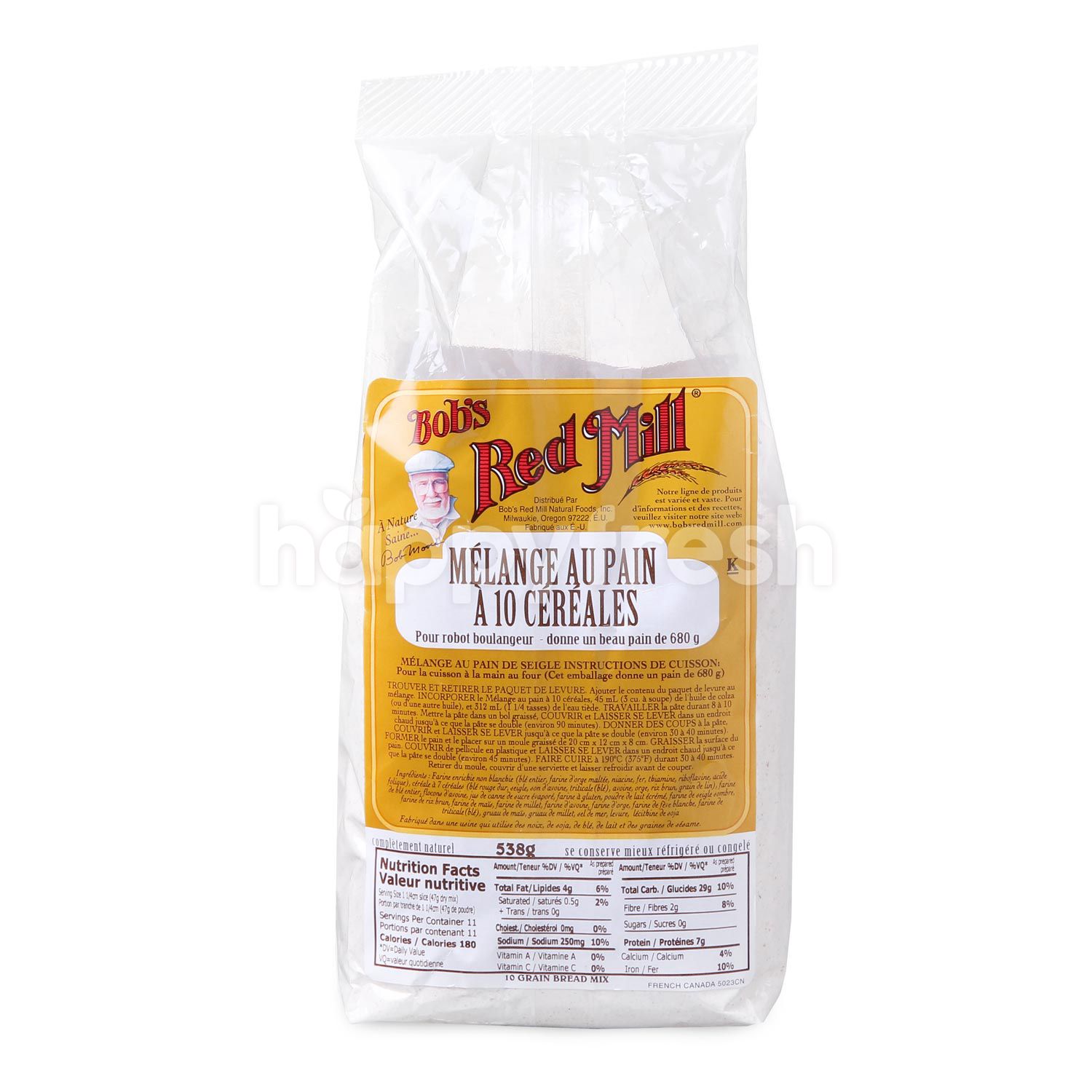 red mill 10 grain bread mix