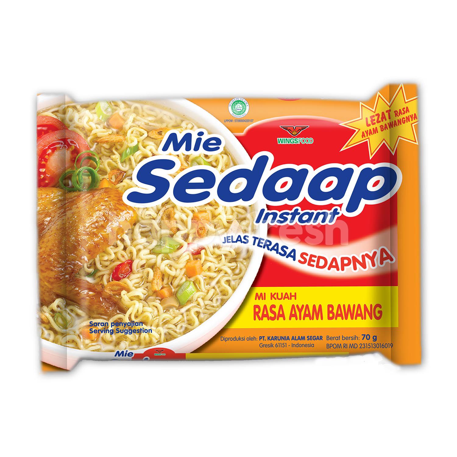 Jual Mie Sedaap Chicken Onion Instant Soup Noodles di Super Indo -  HappyFresh