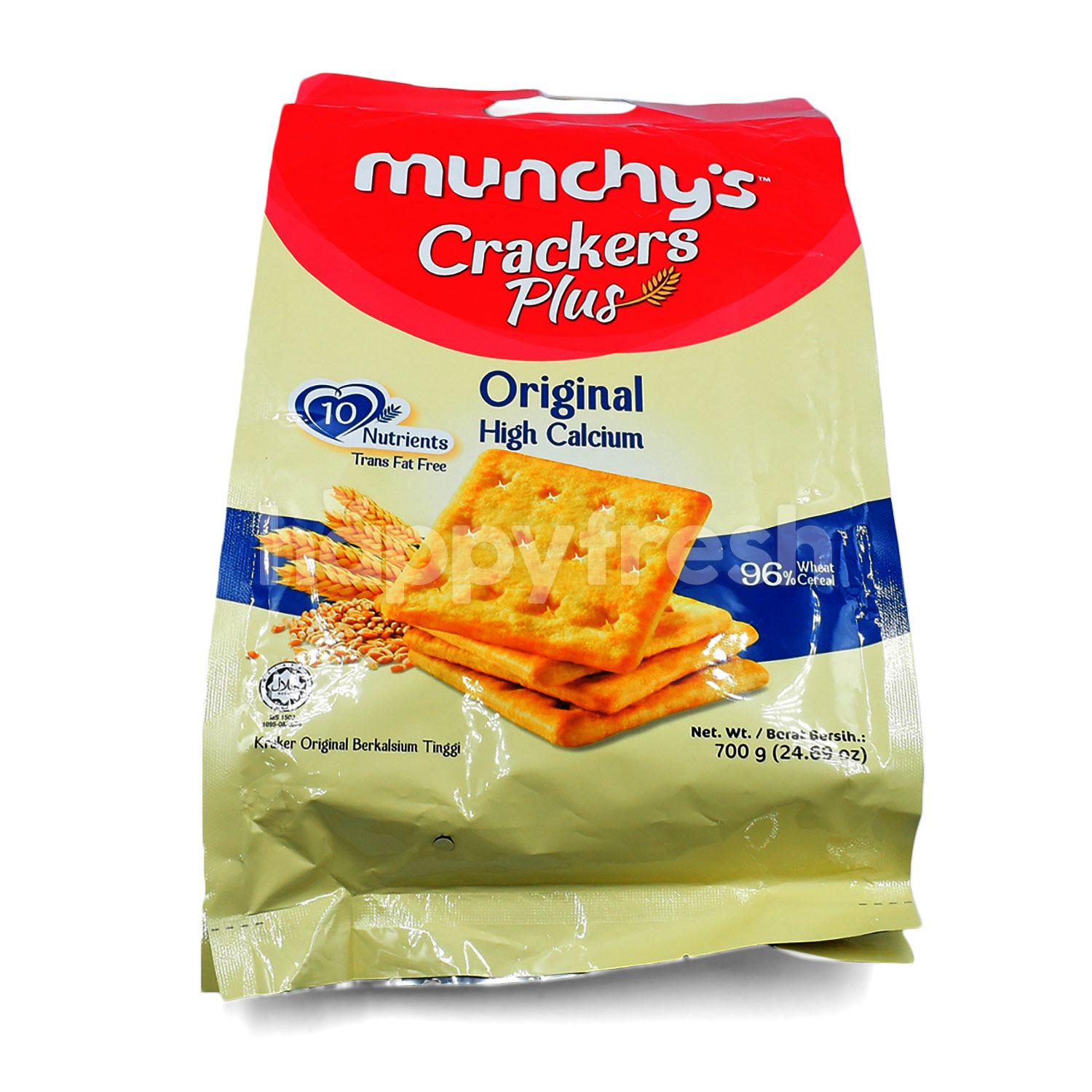 Beli Munchys Crackers Plus Original High Calcium Dari Mercato Happyfresh