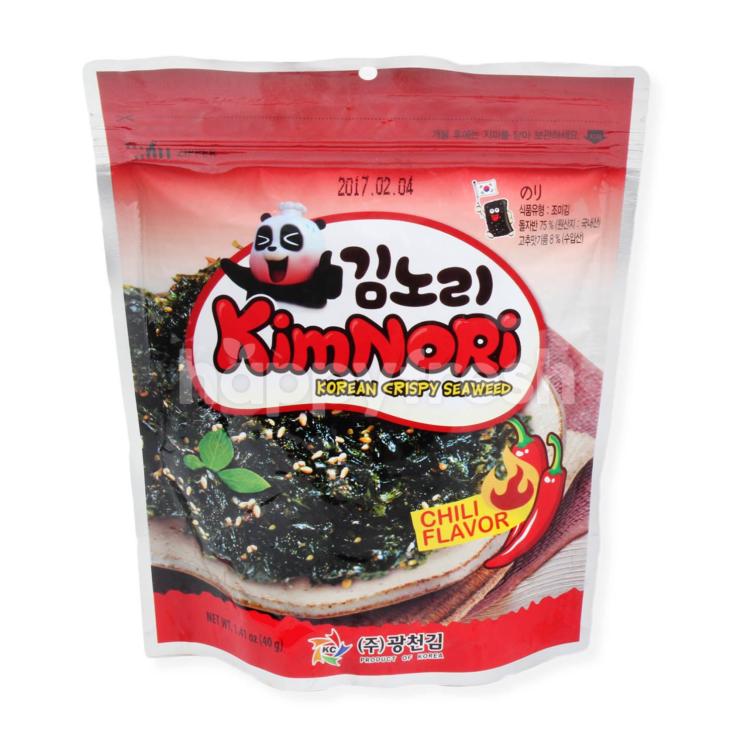 Beli Kimnori Chili Flavor Korean Crispy Seaweed dari The Food Merchant
