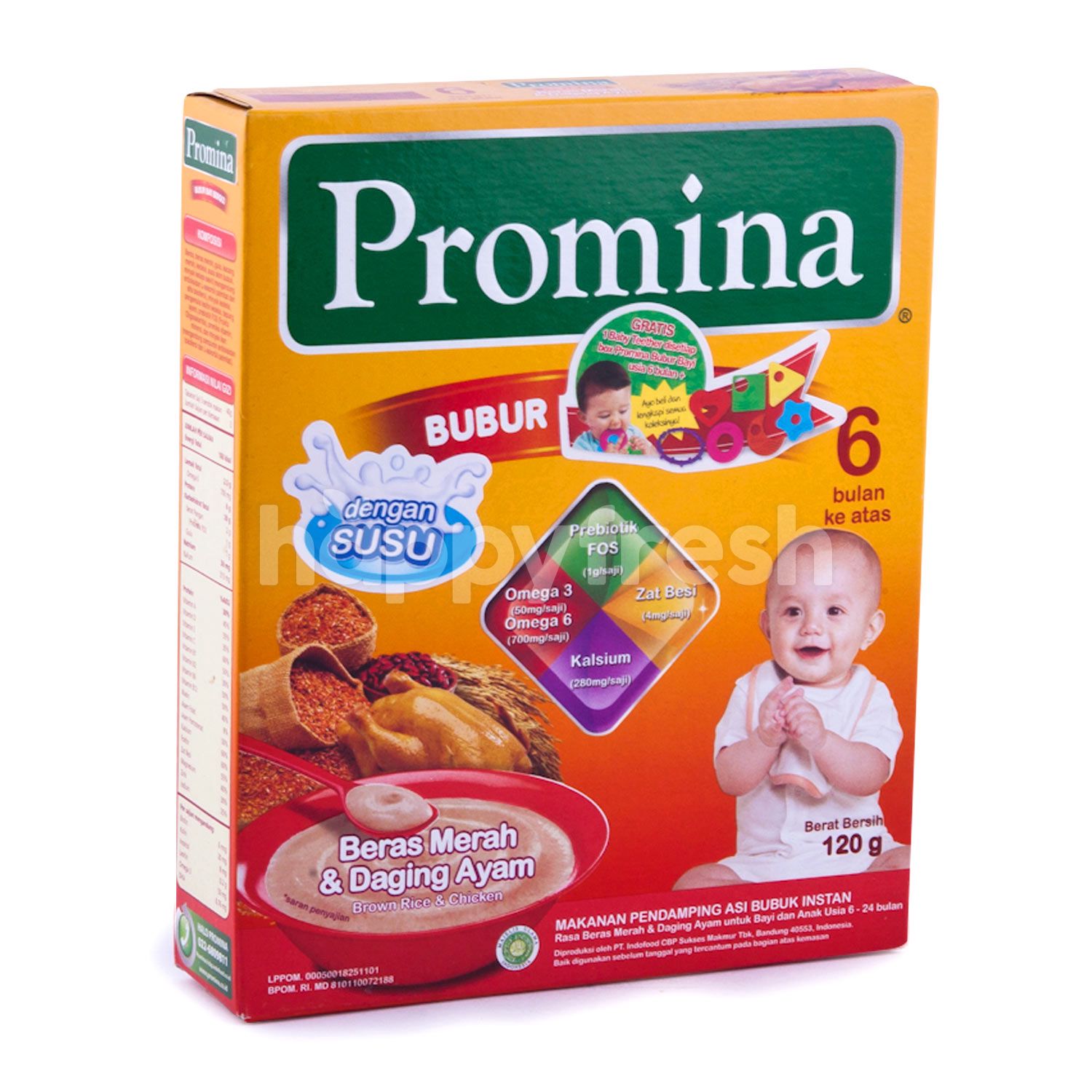 Jual Promina Brown Rice And Chicken Baby Porridge 6 Months Di Lotte Mart Happyfresh