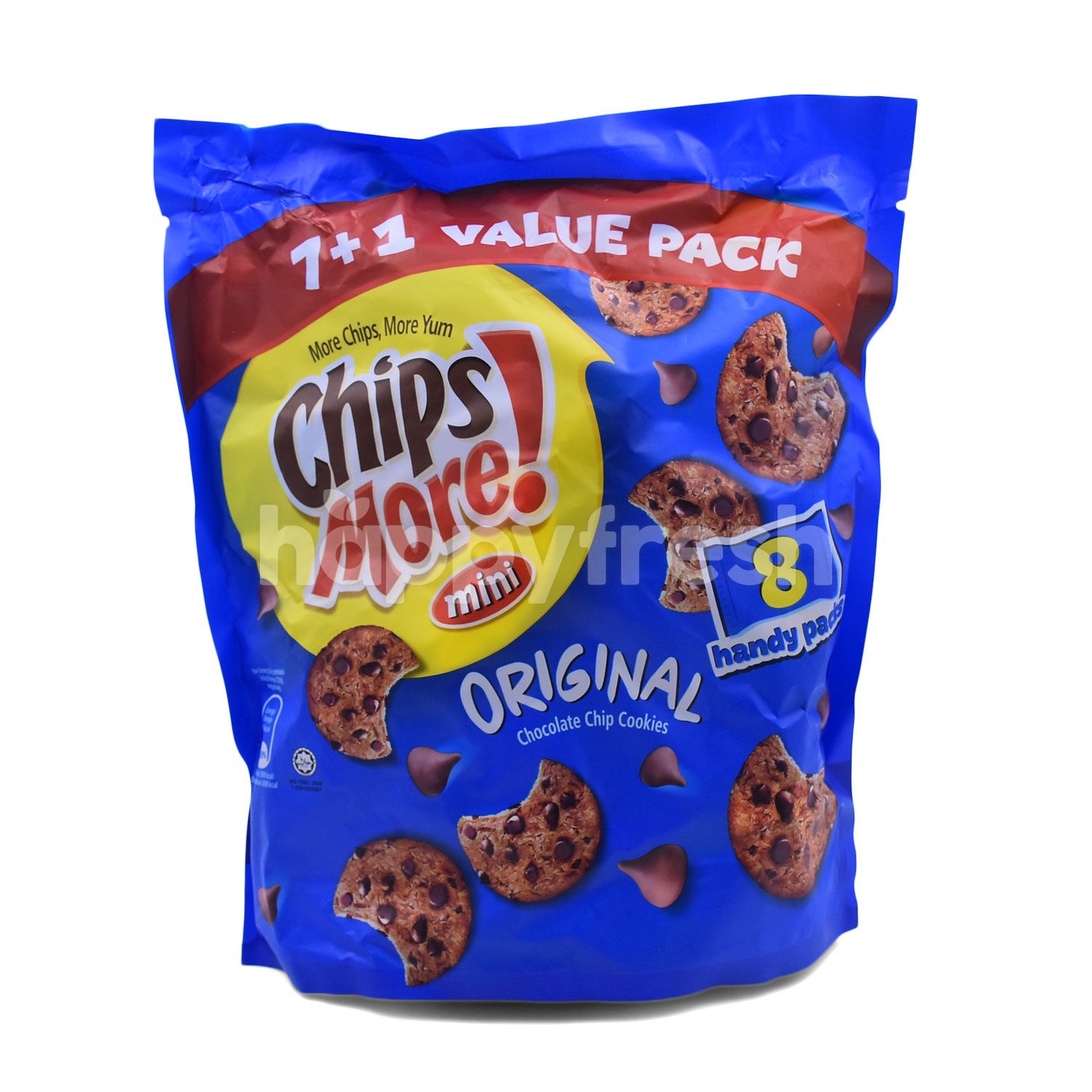 Beli Chipsmore Original Handy Pack Mini Cookies (8 Pack x 28g) dari