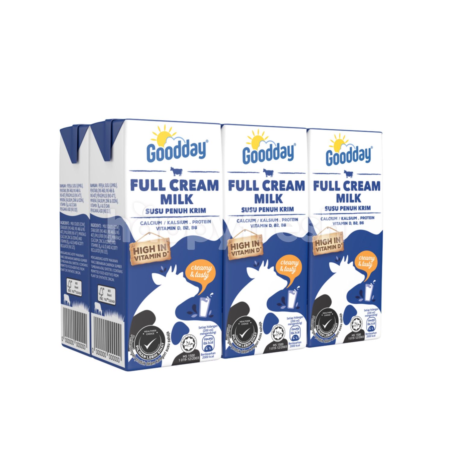 Beli Goodday Uht Full Cream Milk 6 Packs X 200ml Dari Selections Happyfresh Klang Valley