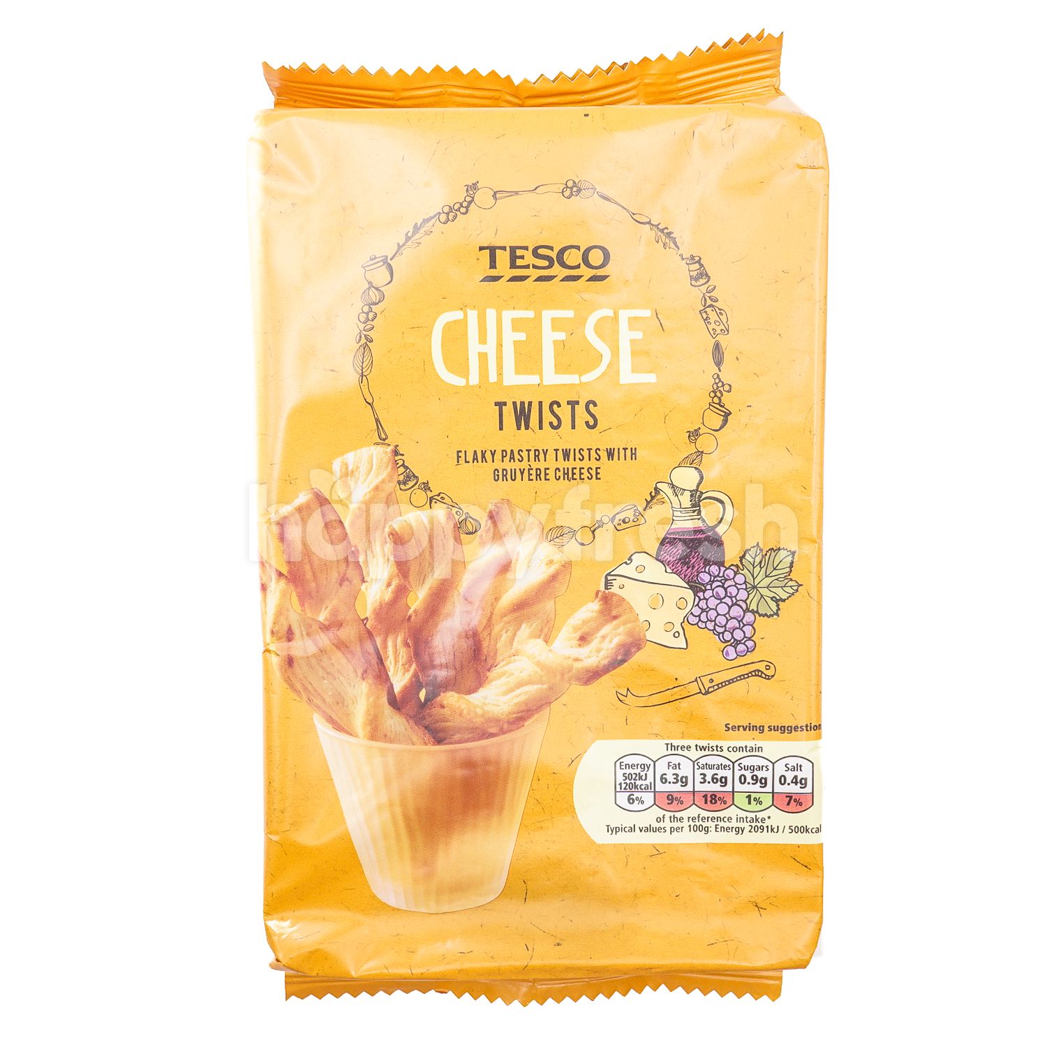 Buy Tesco Cheese Twists at Tesco HappyFresh