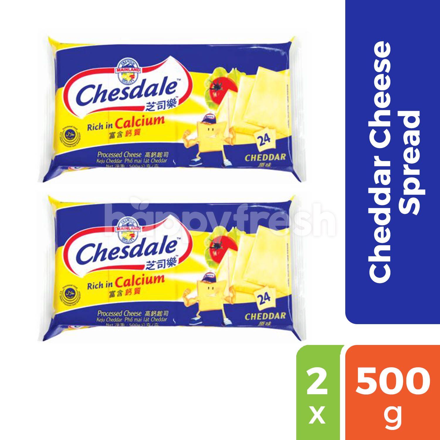 Beli Chesdale Cheddar Cheese Spread Twinpack dari Selections HappyFresh