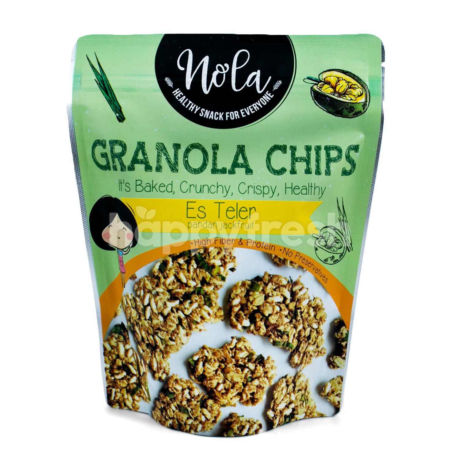 Jual Nola Granola Chips Teler Ice Flavor di The Gourmet HappyFresh