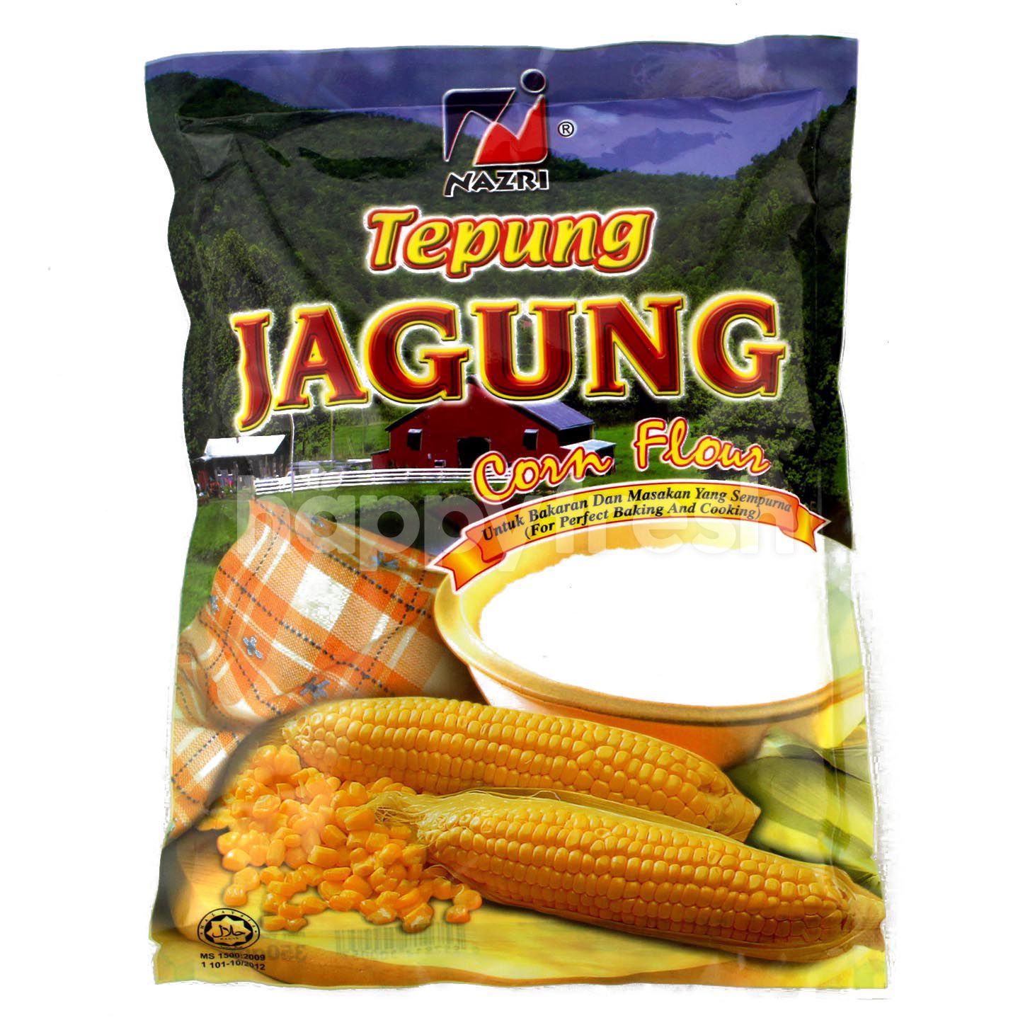 tepung jagung in english