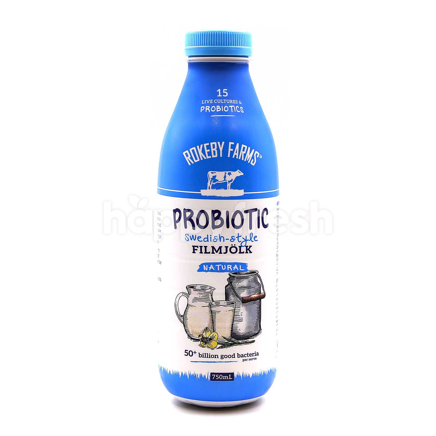 Beli Rokeby Farms Probiotic Swedish Style Filmjolk Milk Natural Dari Isetan Happyfresh Klang Valley