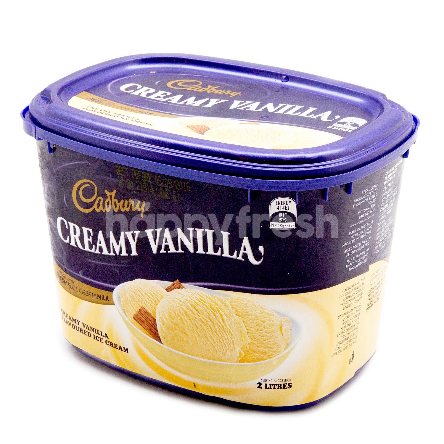 Beli Cadbury Creamy Vanilla Ice Cream Dari Isetan Happyfresh Klang Valley