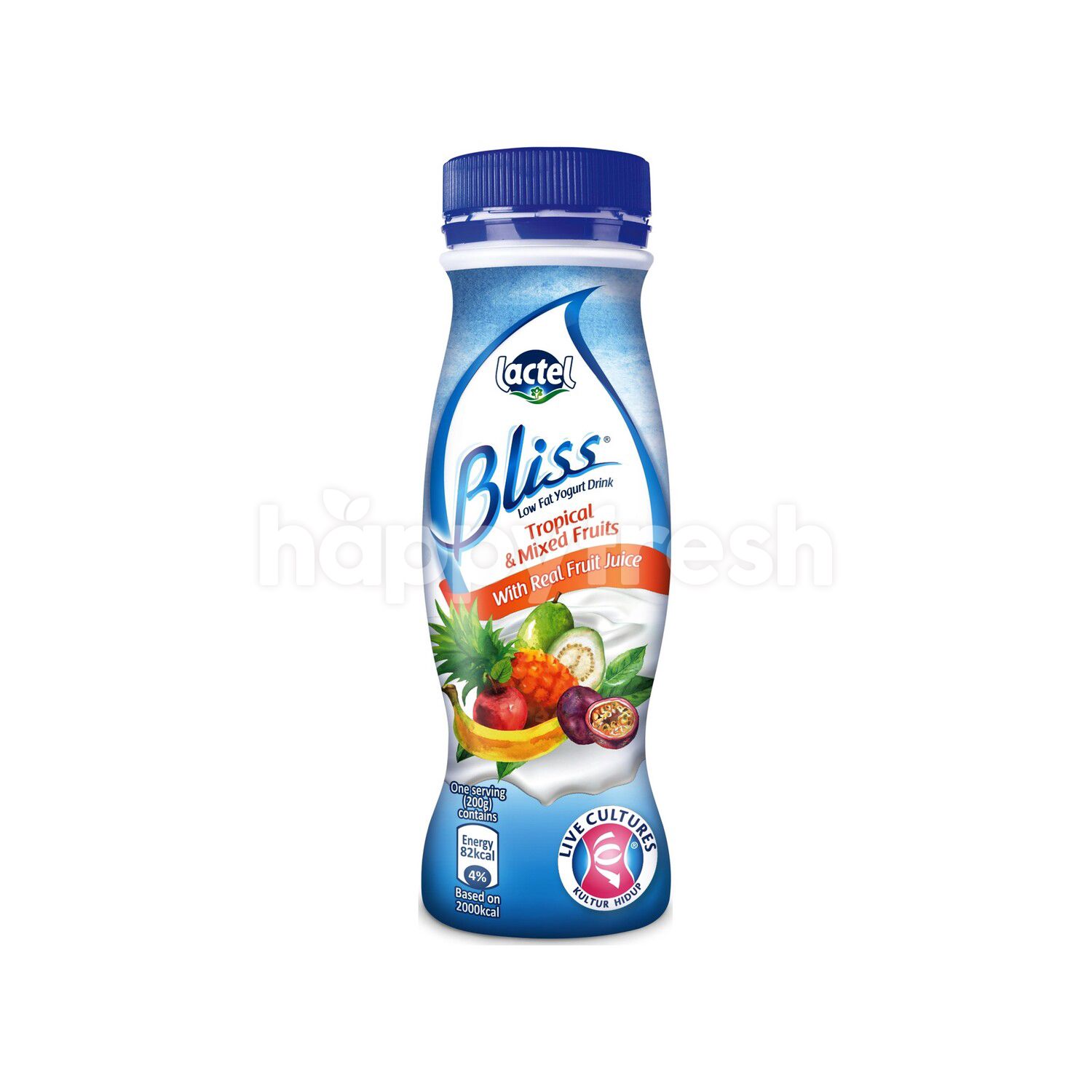 Beli Lactel Bliss Yogurt Drink Tropical & Mixed fruits 200g dari Giant Hypermarket HappyFresh