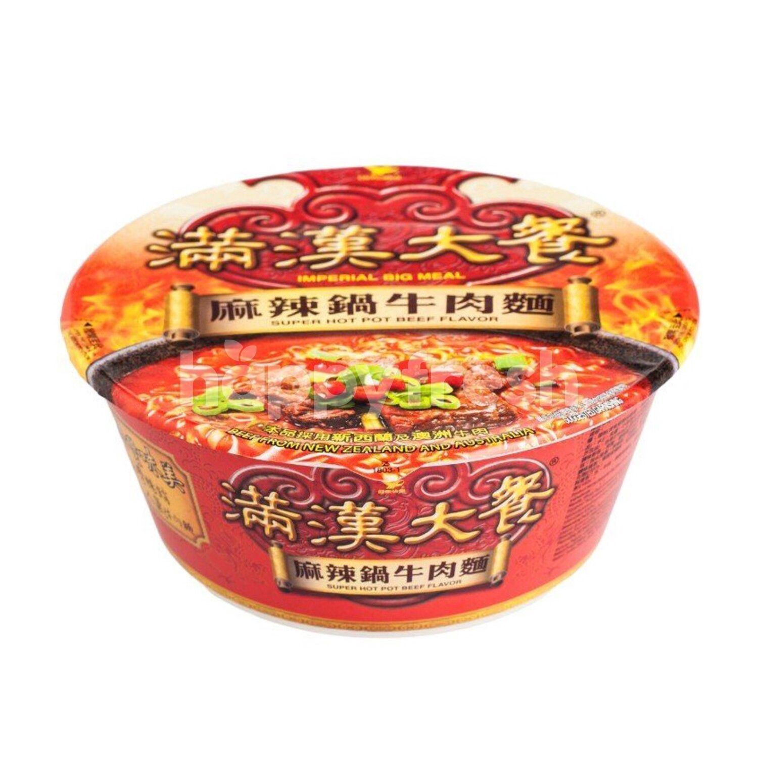 Beli Uni-President Super Hot Pot Beef Bowl Noodles dari AEON - HappyFresh