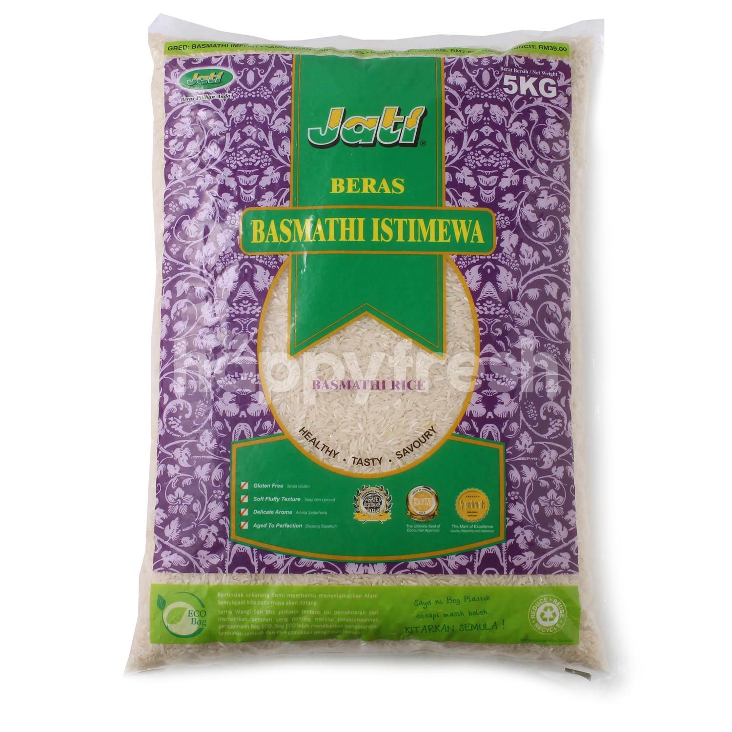 Beli JATI Basmathi Rice dari TMC Bangsar HappyFresh