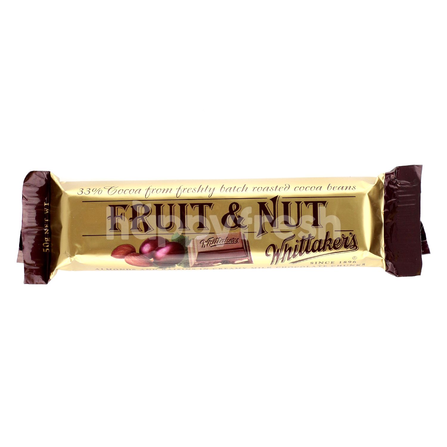 Jual Whittaker's 33 Cocoa Fruit & Nut Milk Chocolate di The FoodHall