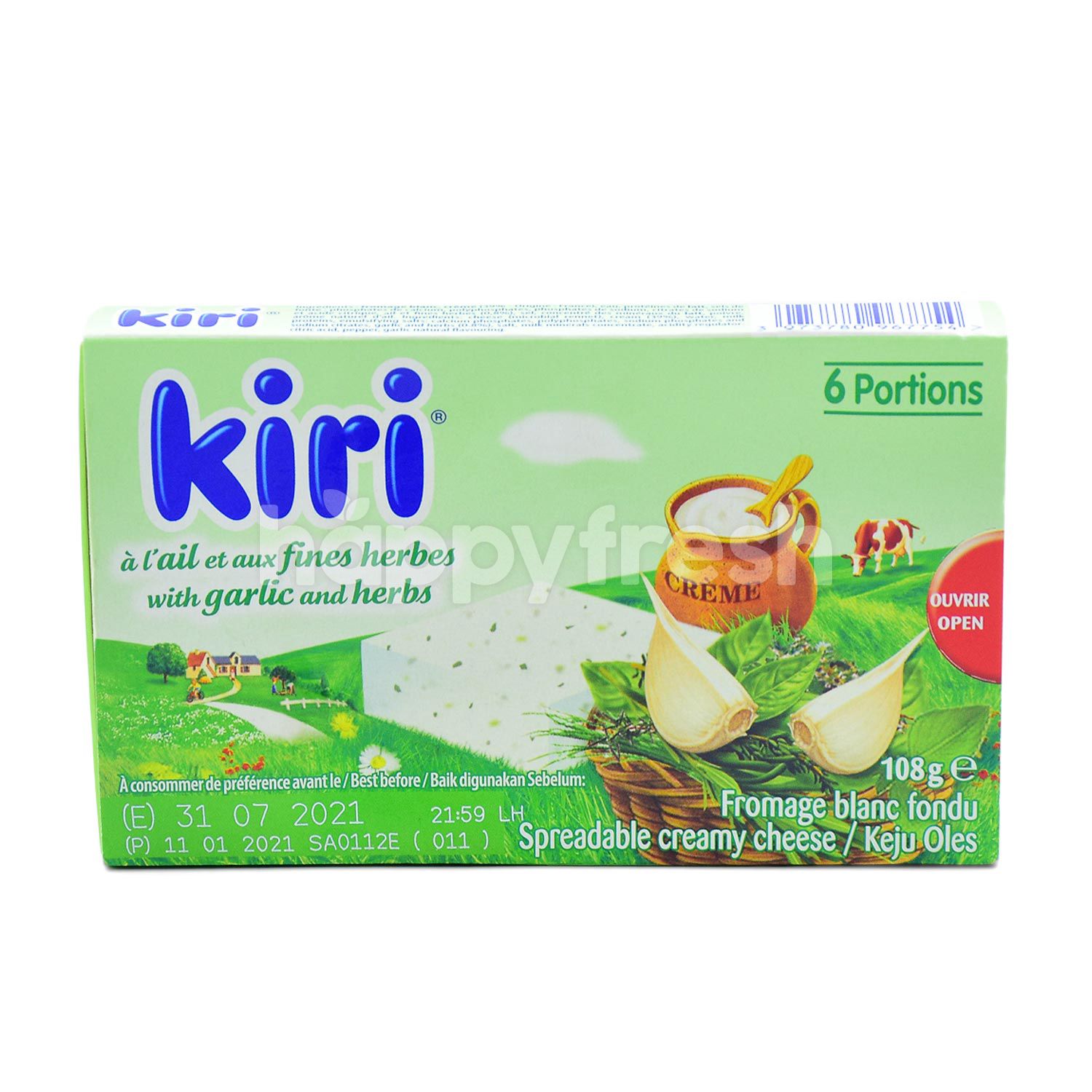 Beli Kiri Spreadable Creamy Cheese dari AEON HappyFresh