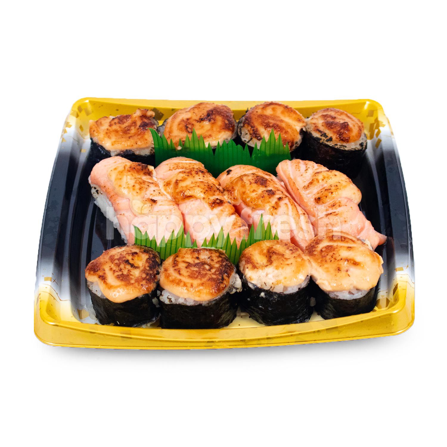 Sushi Mentai Online Delivery : Salmon, salmon belly mentai yaki, salmon
