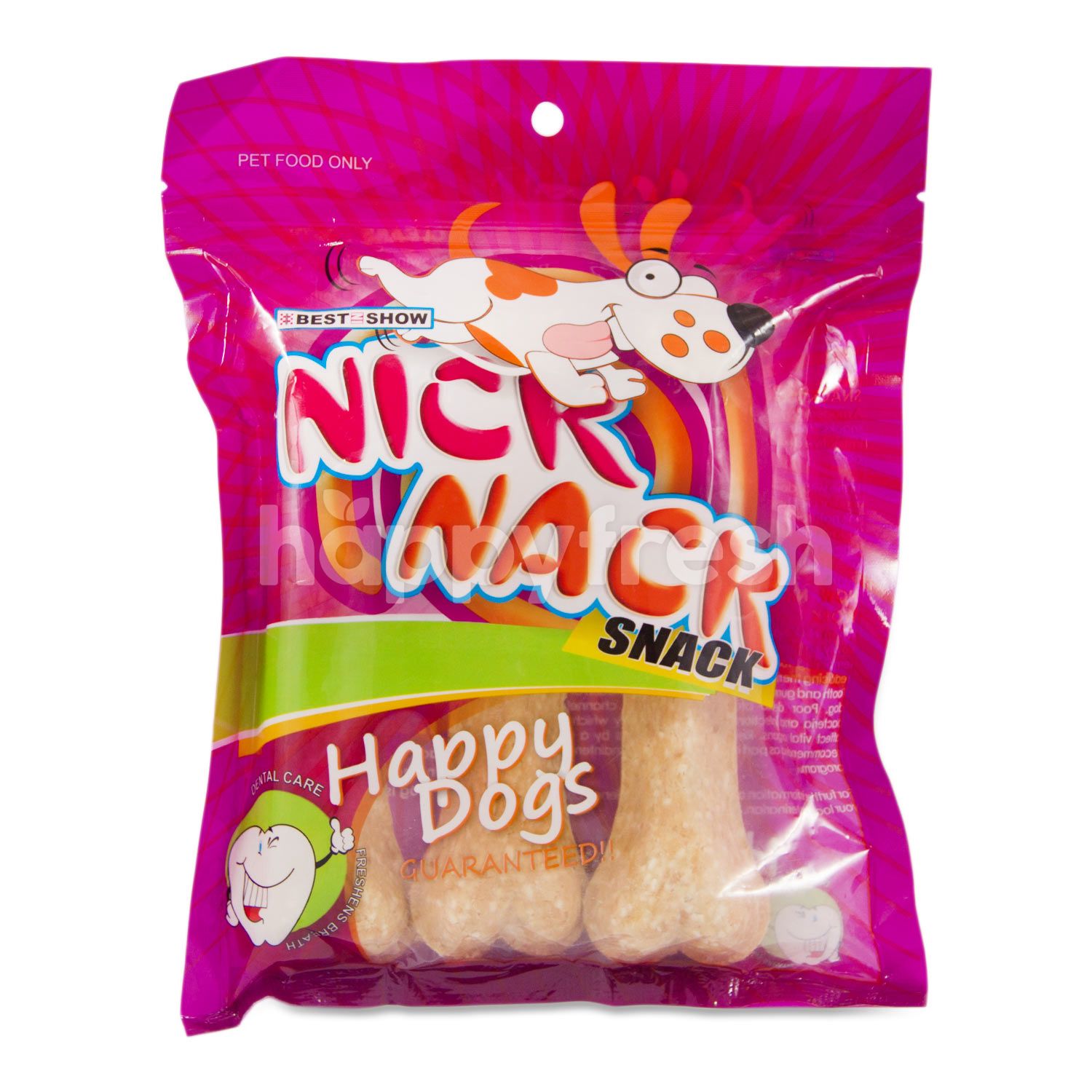 Jual Nick Nack Rawhide Grain Bone di Grand Lucky HappyFresh