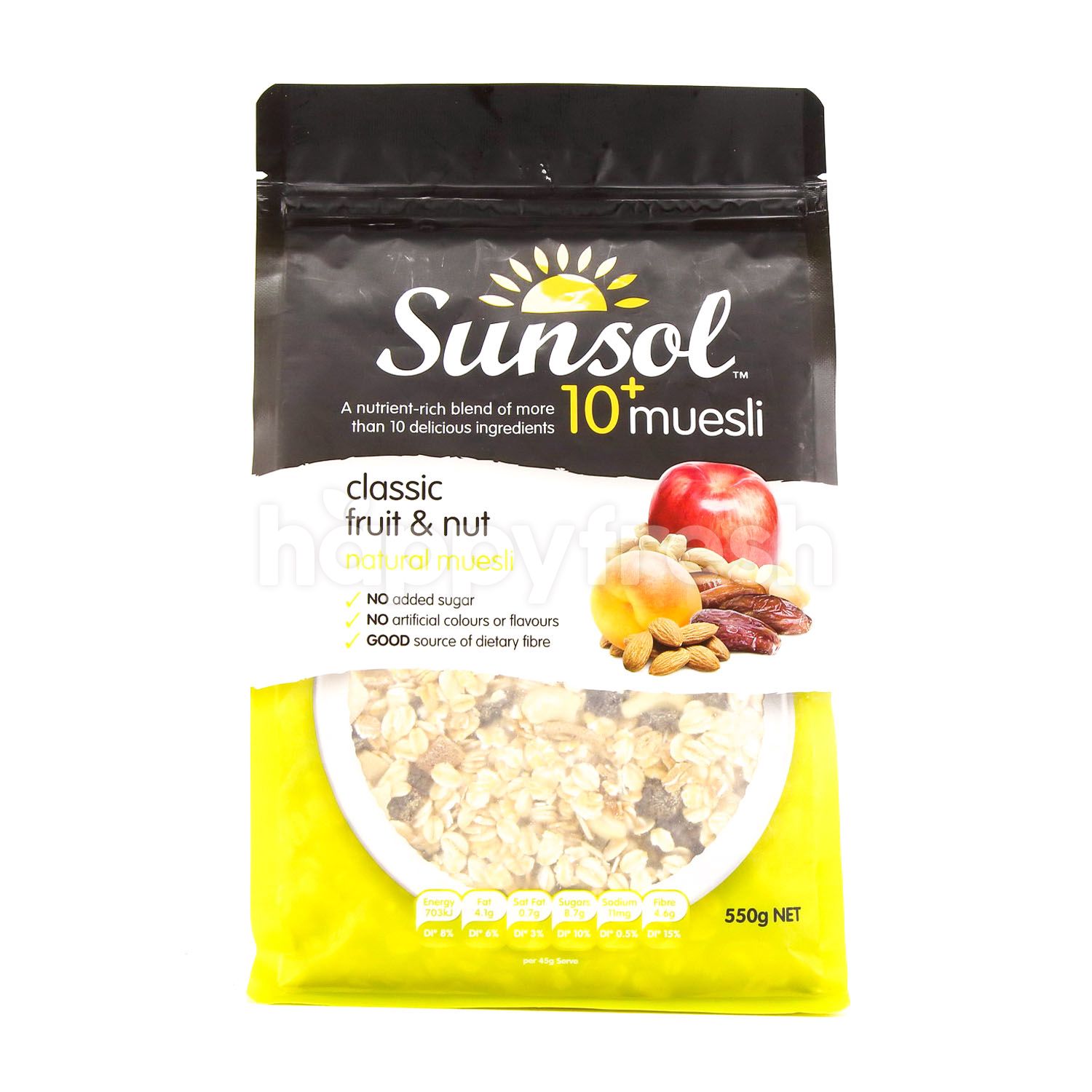 Beli SunSol Classic Fruit And Nut Natural Muesli dari Isetan HappyFresh
