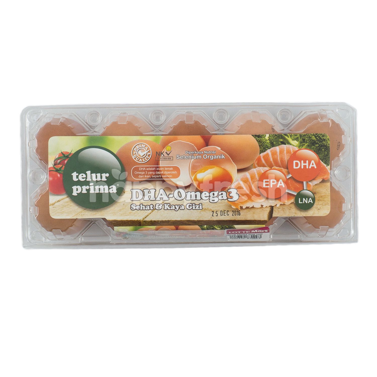 Jual Telur Prima DHA Omega 3 Chicken Egg di Lotte Mart