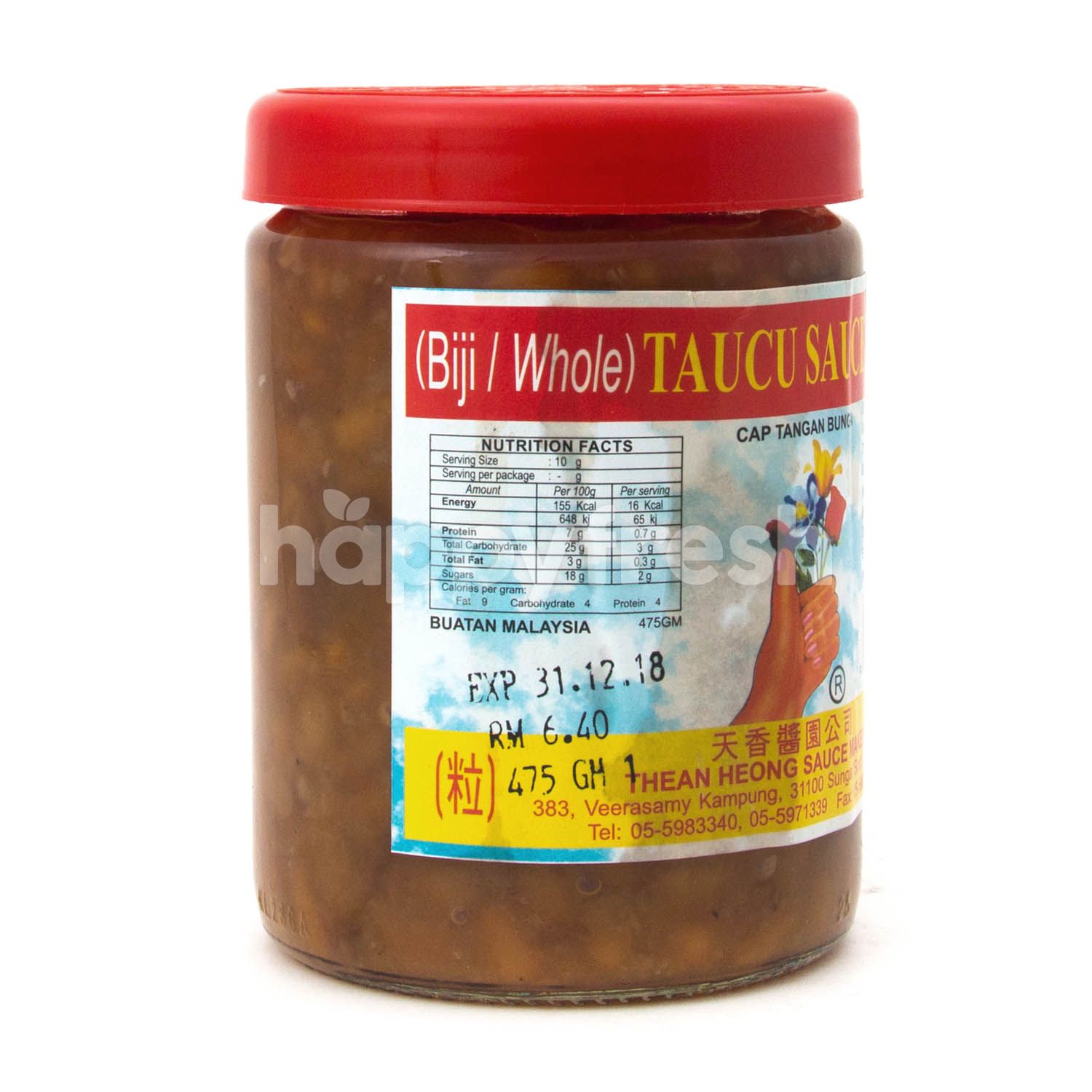 Beli Cap Tangan Bunga Whole Taucu Sauce Dari De Market Happyfresh Klang Valley