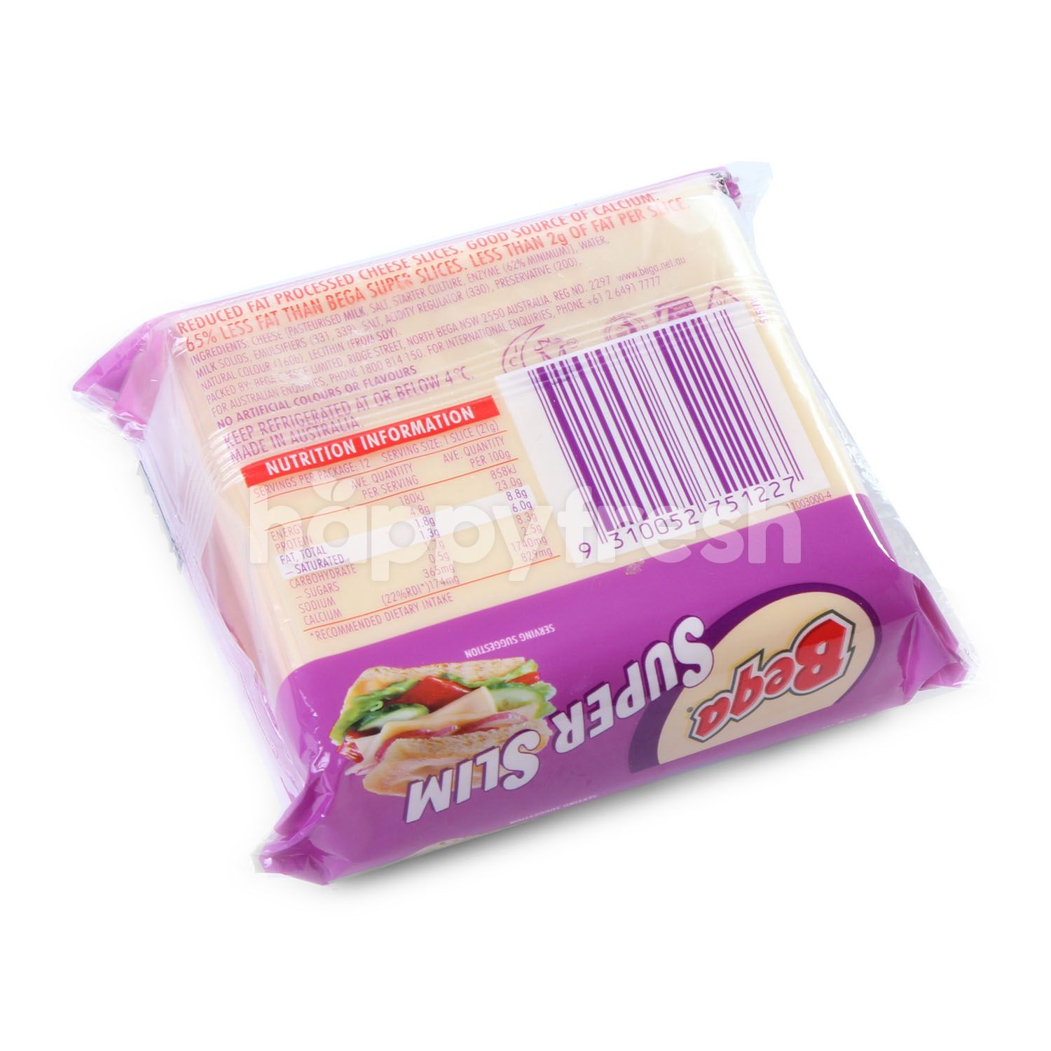 Beli Bega Super Slim Cheese Slices Dari Aeon Happyfresh