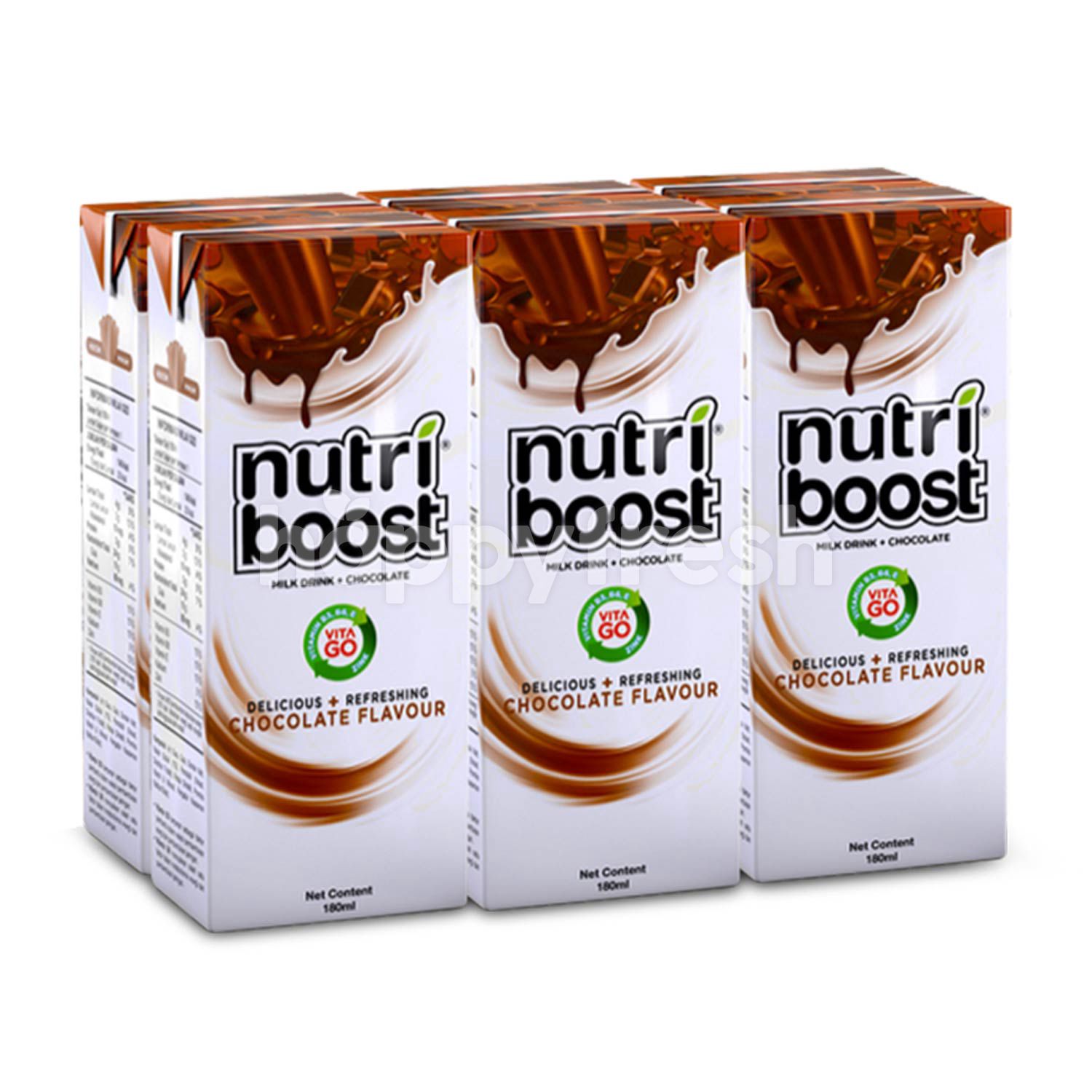 Jual Nutri Boost Milk Drink with Chocolate Flavour 6-Pack di Ranch ...