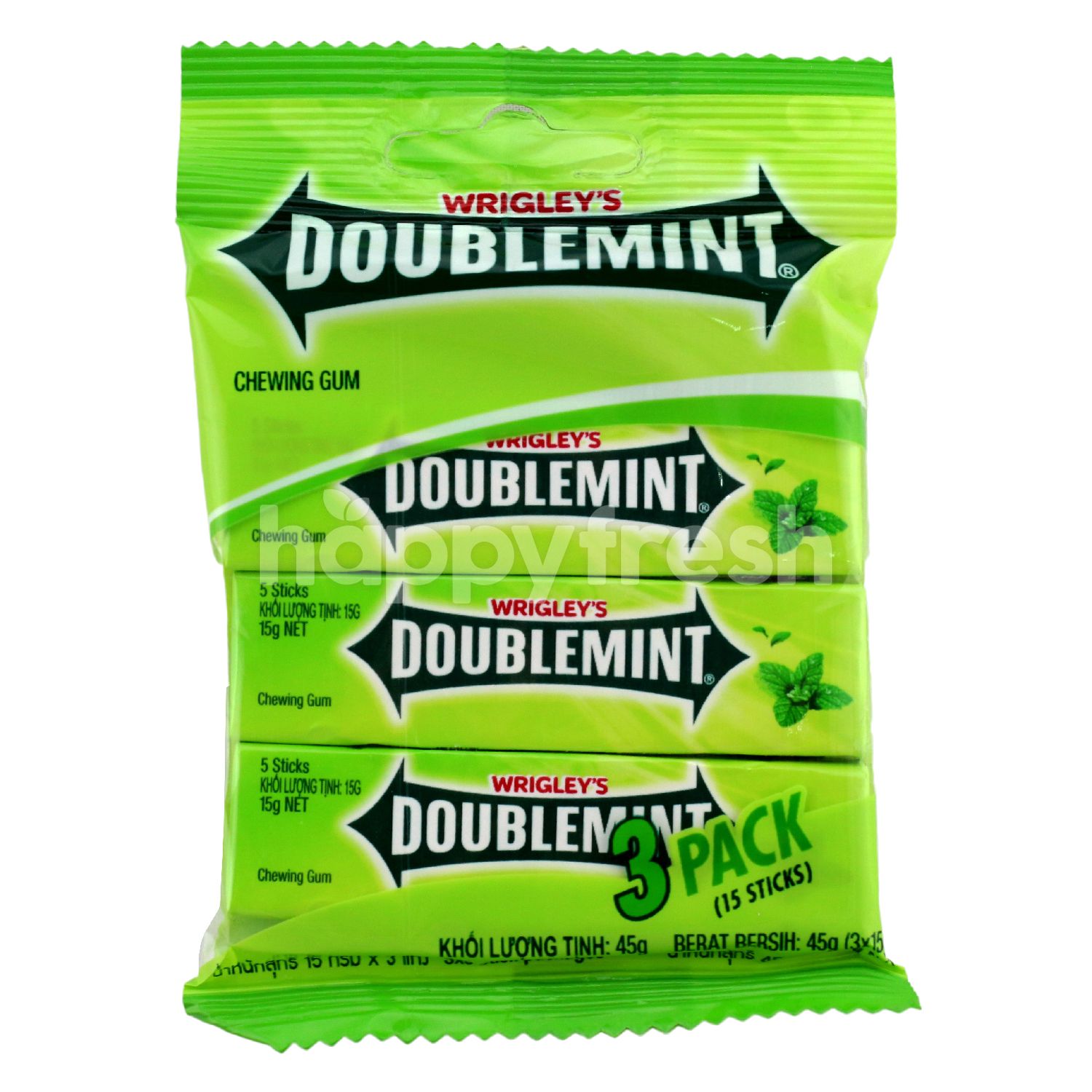 Beli Wrigley S Doublemint Chewing Gum Dari Cold Storage Happyfresh Klang Valley