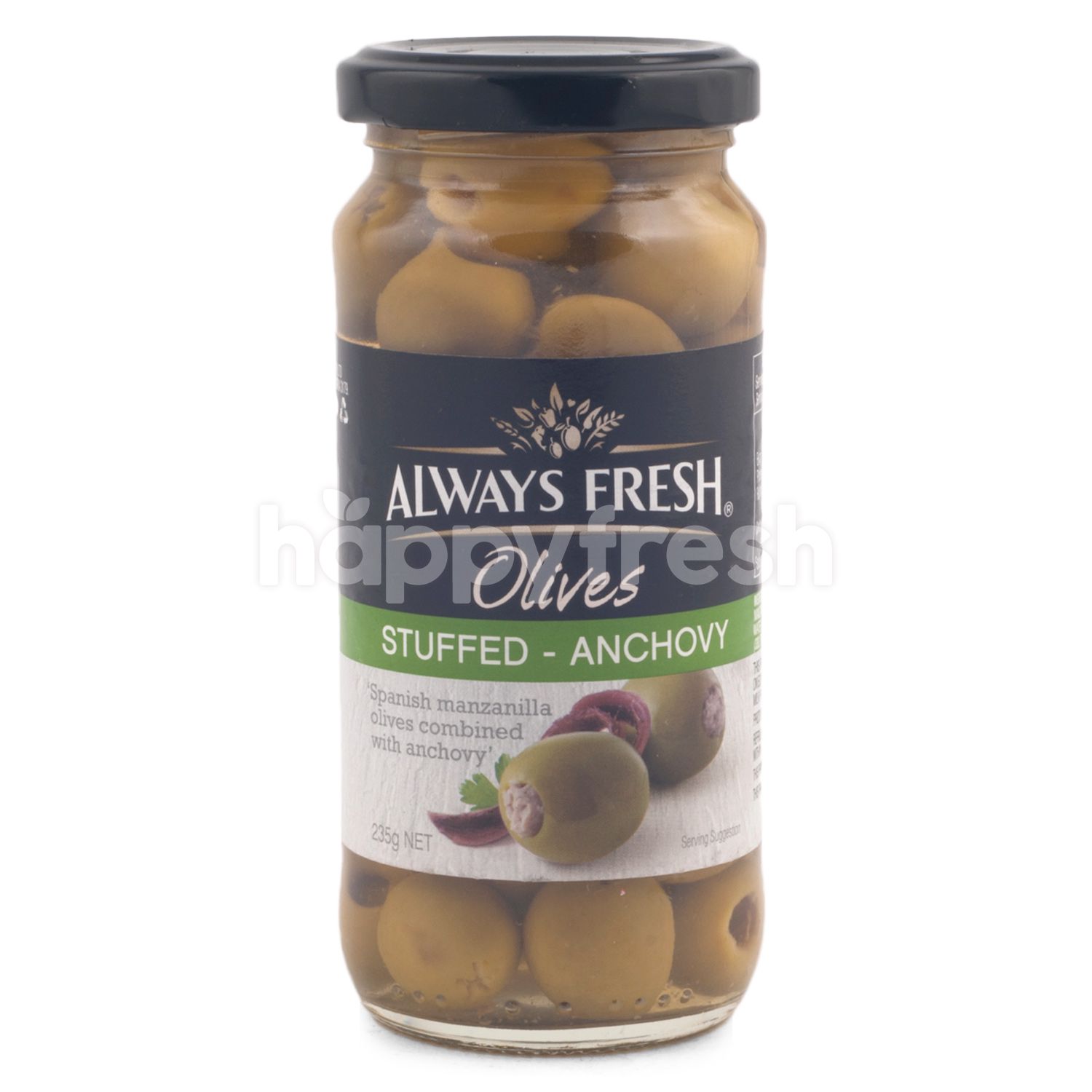 Beli Always Fresh Olives Stuffed Anchovy dari Cold Storage HappyFresh