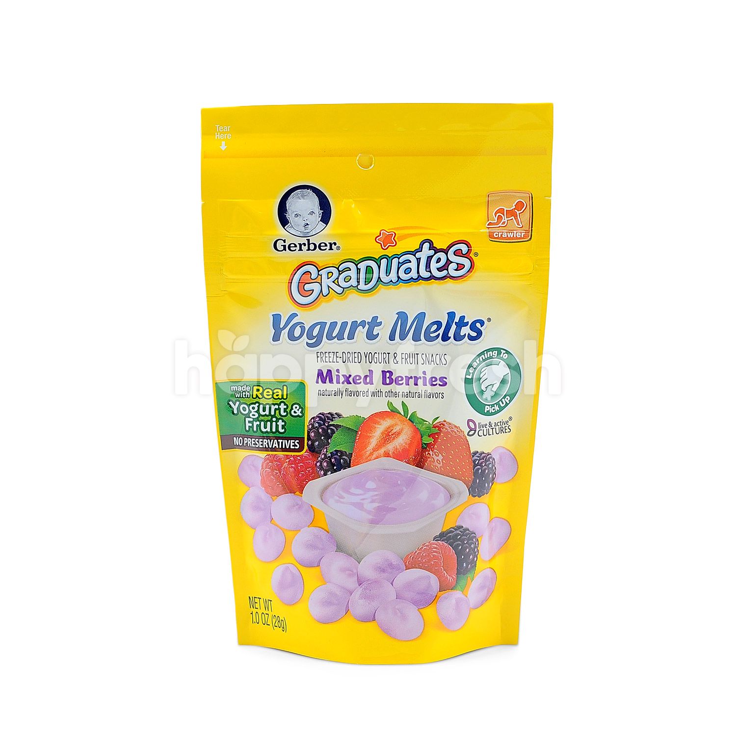 Beli Gerber Graduates Yogurt Melts Mixed Berries Flavor dari Giant