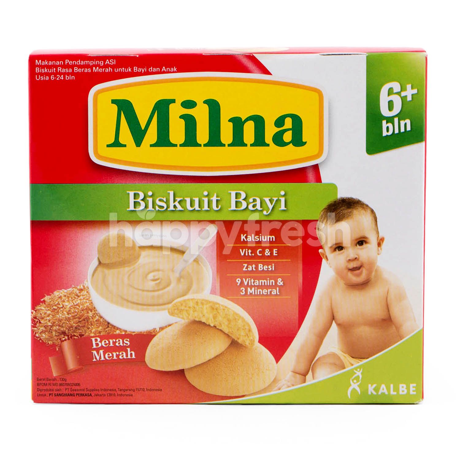 Jual Milna Baby Biscuits With Brown Rice Flavor For 6 Months Di Super Indo Happyfresh