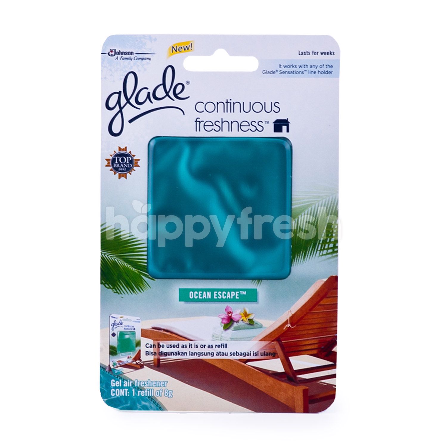 Jual Glade Continuous Freshness Ocean Escape di Super Indo - HappyFresh
