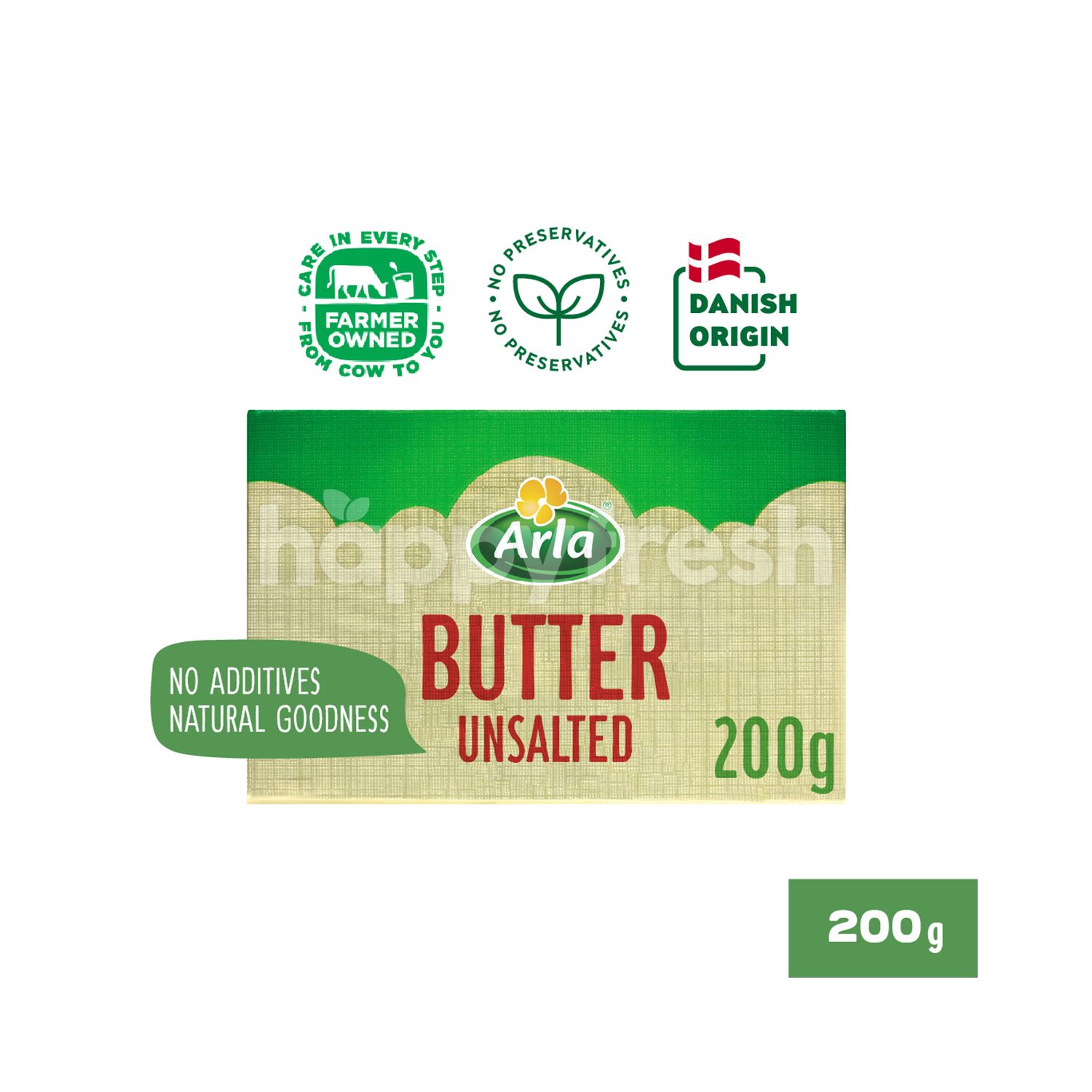 Beli Arla Butter Block Foil Unsalted dari Isetan HappyFresh