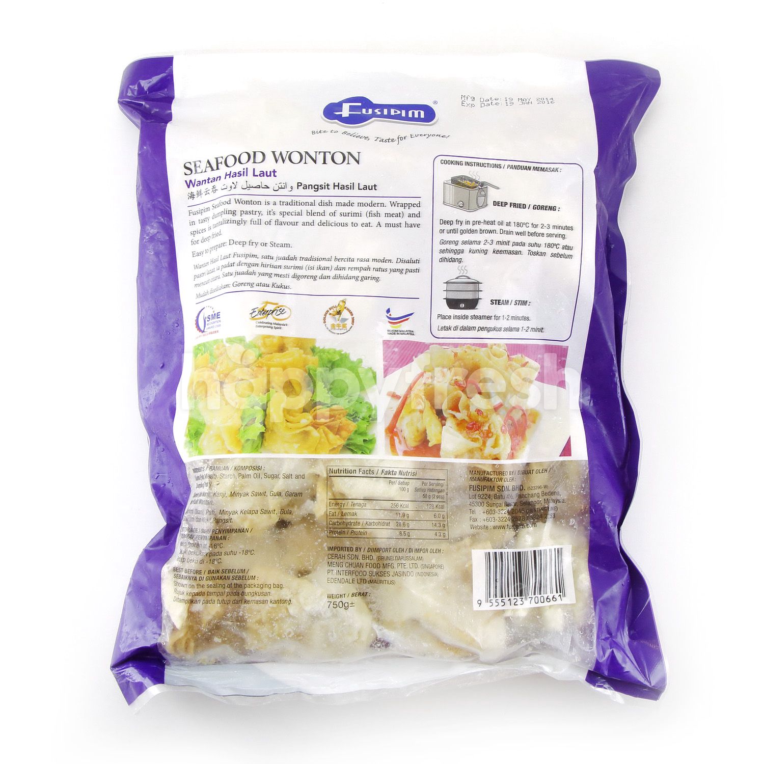 Beli Fusipim Seafood Wonton Dari Tmc Bangsar Happyfresh Happyfresh