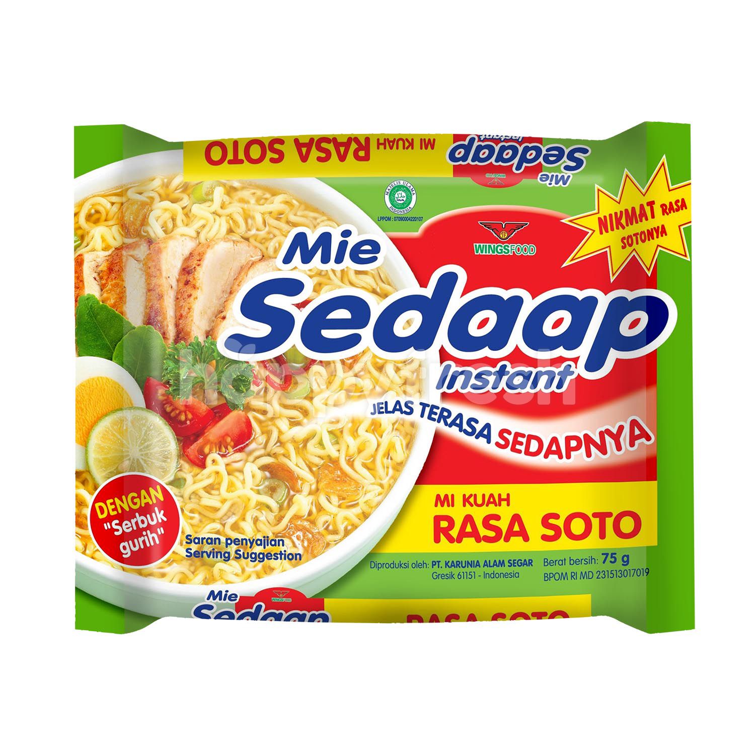 Jual Mie Sedaap Soto Instant Soup Noodles Di Grand Lucky Happyfresh Jakarta