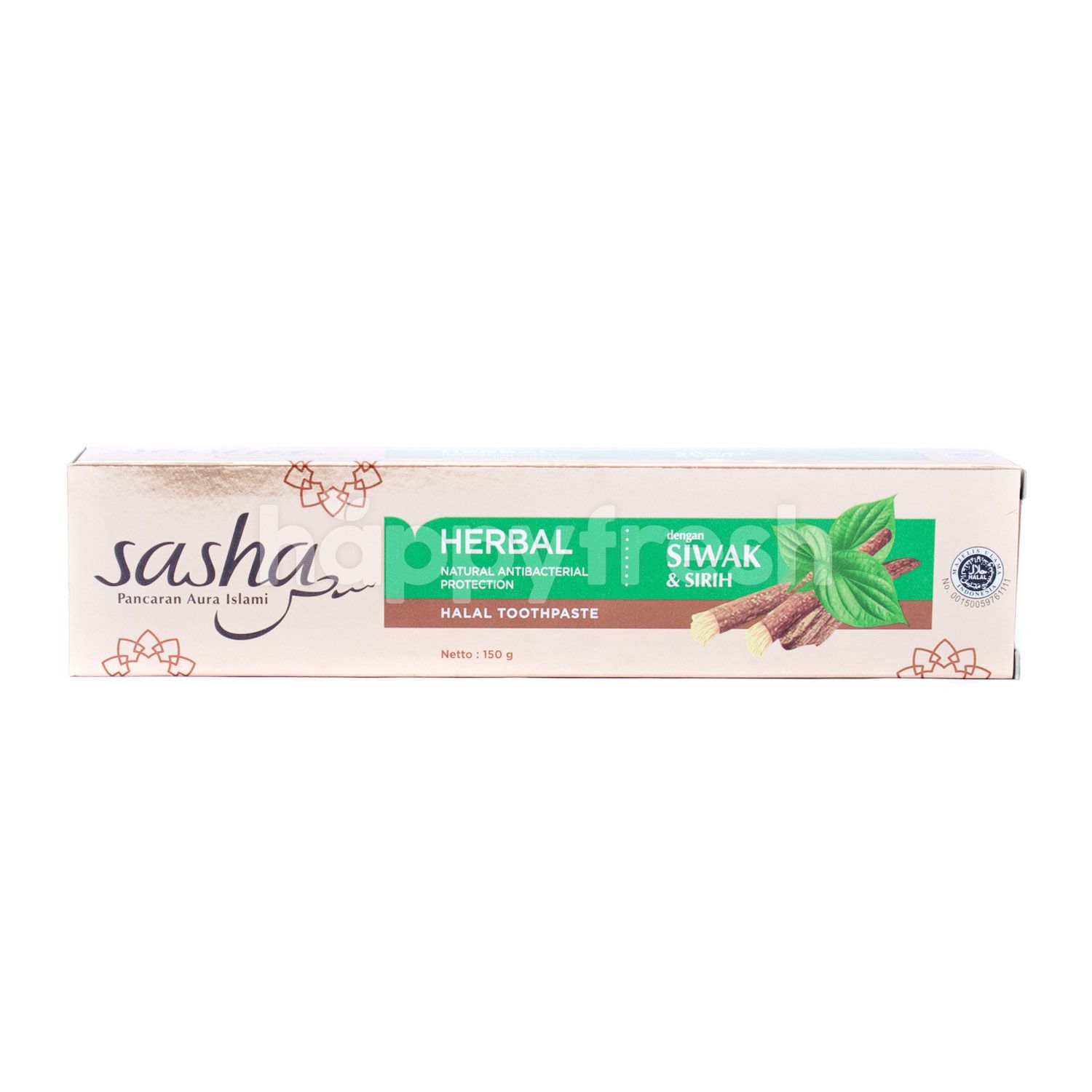Jual Sasha Herbal Halal Toothpaste di The FoodHall HappyFresh