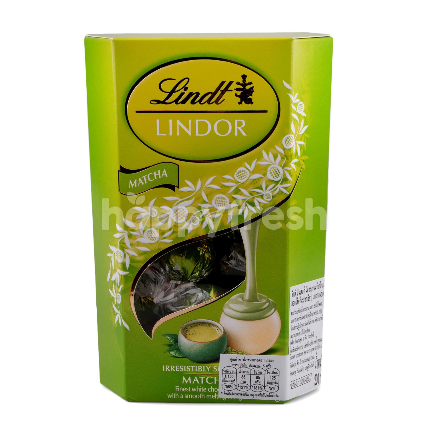 ซื้อ Lindt Lindor Matcha Chocolate 200 g Online จาก Gourmet Market