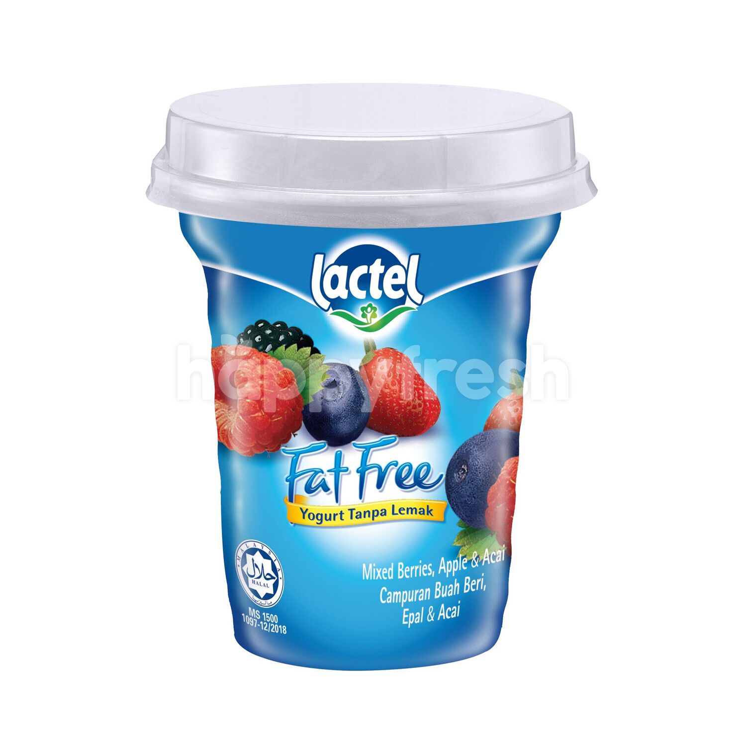 Beli Lactel Fat Free Yogurt Mixed Berry 125g dari Lotus's HappyFresh