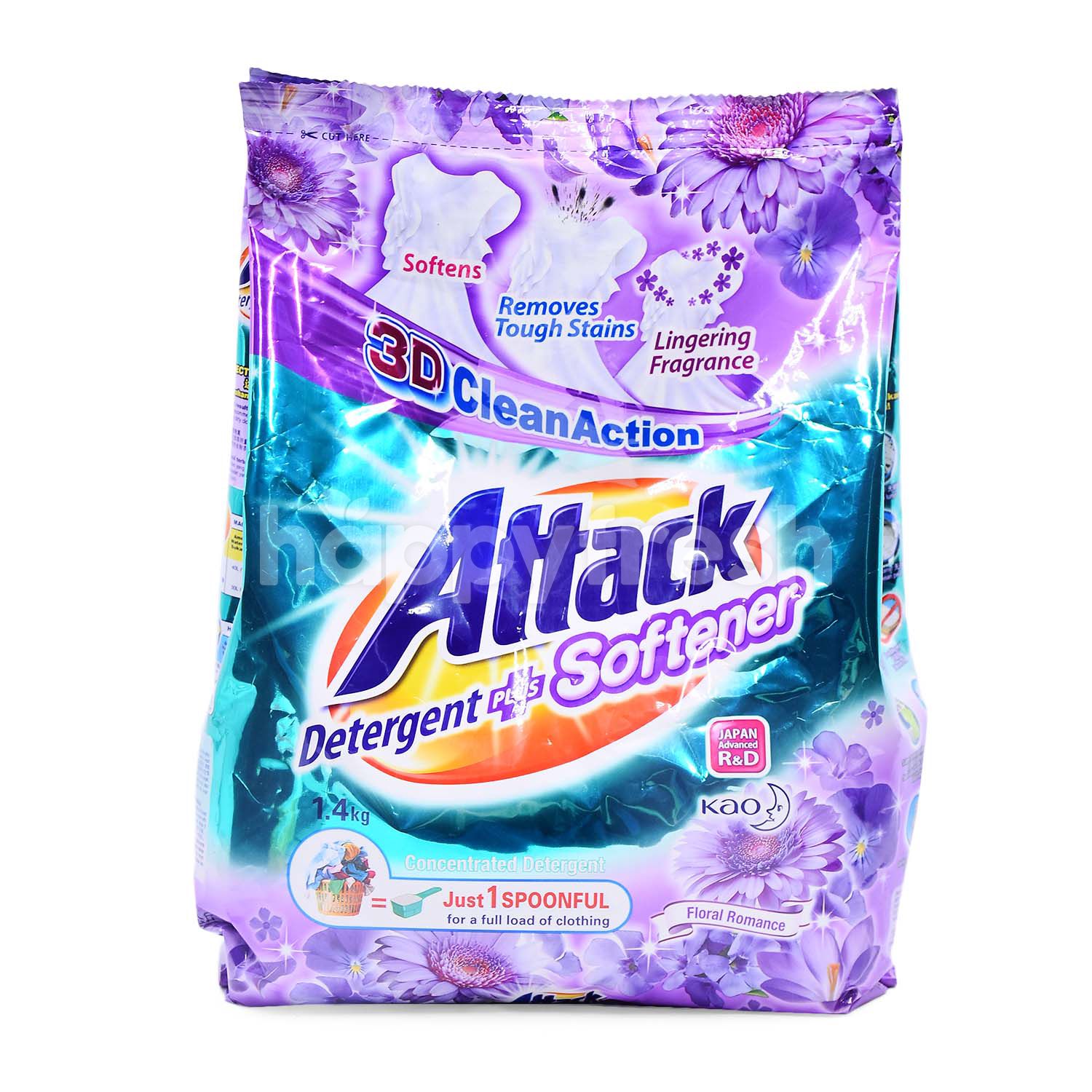Beli Attack Detergent Plus Softener dari Cold Storage - HappyFresh